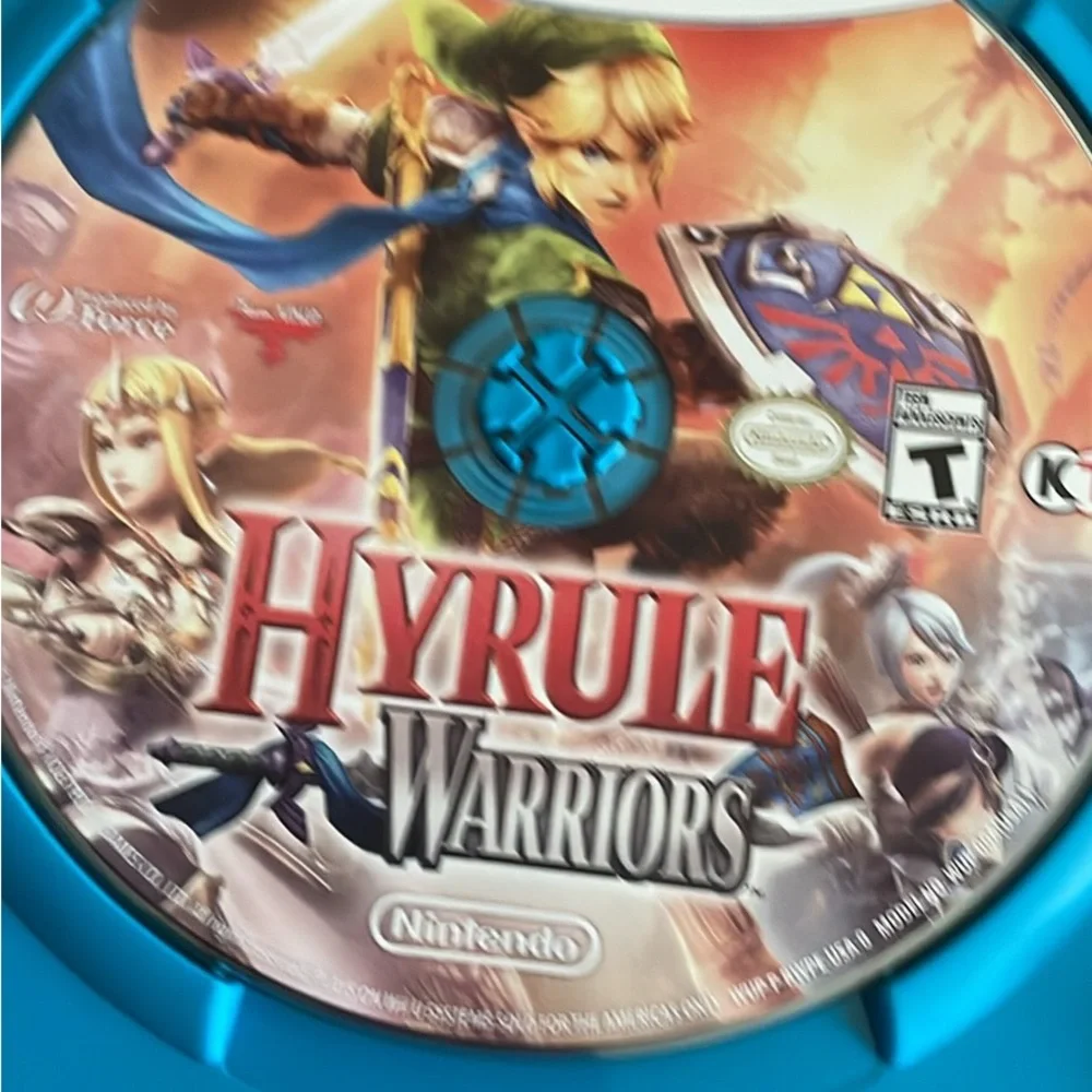Nintendo Hyrule Warriors – Green and Blue Cover Art